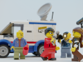 Lego news crew reporters 3D Models