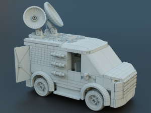 Lego news crew reporters 3D Modell