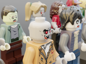 Lego Zombie pack 3Dモデル