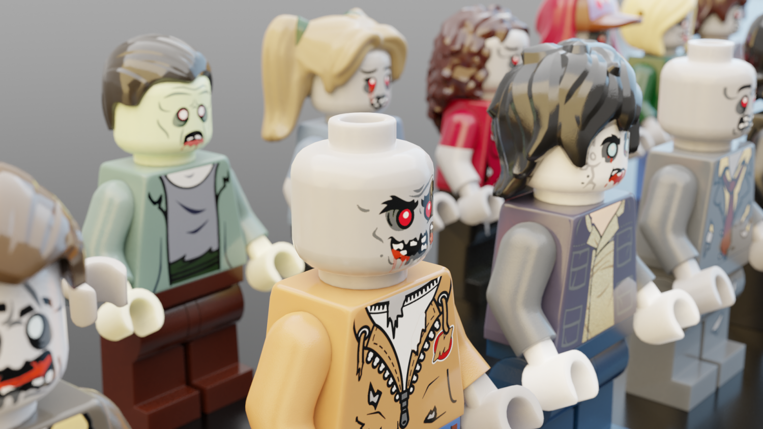 Lego Zombie Pack 3D Модель In Монстр 3DExport