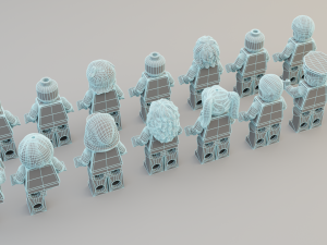 Lego Zombie pack 3Dモデル
