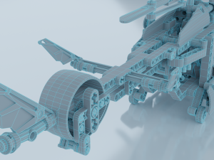 Lego Helicopter UA AIR FORCE Model 3D