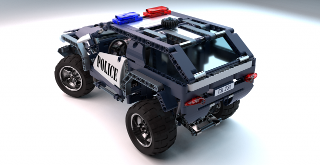 Coche de Policía Lego – JUGUETERIAS MONOCOCO