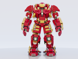 Lego Marvel Heroes Big Collection 3D Model