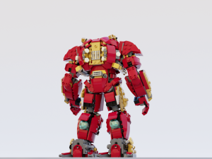 Lego Marvel Heroes Big Collection 3D Model