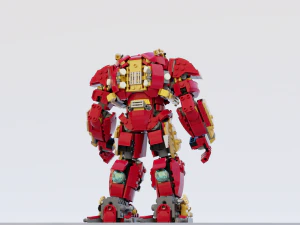 Lego Marvel Heroes Big Collection 3D Model