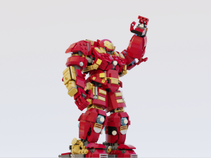 Lego Marvel Heroes Big Collection 3D Model