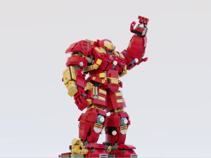Lego Marvel Heroes Big Collection 3D Model