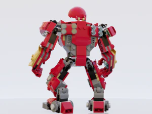Lego Marvel Heroes Big Collection 3D Model