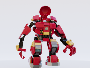 Lego Marvel Heroes Big Collection 3D Model