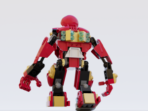 Lego Marvel Heroes Big Collection 3D Model