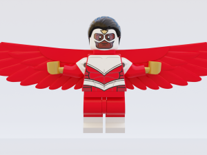 Lego Marvel Heroes Big Collection 3D Model