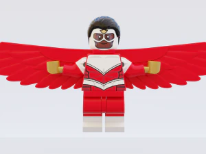 Lego Marvel Heroes Big Collection 3D Model