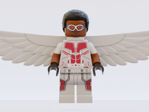 Lego Marvel Heroes Big Collection 3D Model