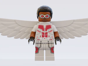 Lego Marvel Heroes Big Collection 3D Model