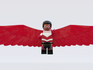 Lego Marvel Heroes Big Collection 3D Model