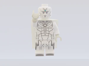 Lego Marvel Heroes Big Collection 3D Model