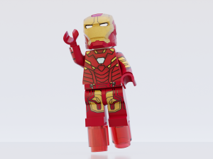 Lego Marvel Heroes Big Collection 3D Model