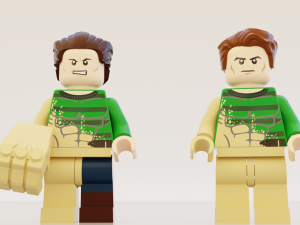 Lego Marvel Heroes Big Collection 3D Model