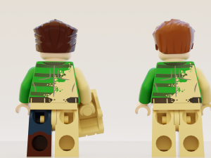 Lego Marvel Heroes Big Collection 3D Model