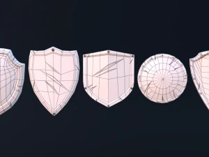 Stylized Low Poly Animated Knight 3D Model