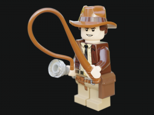 Indiana Jones Lego Minifigures Model 3D