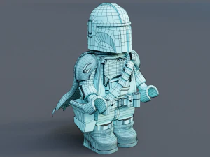 Mandalorian Starfighter N-1 3D Model