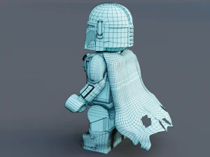 Mandalorian Starfighter N-1 3D Model
