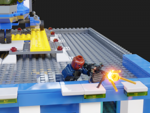 Lego space police station outlet