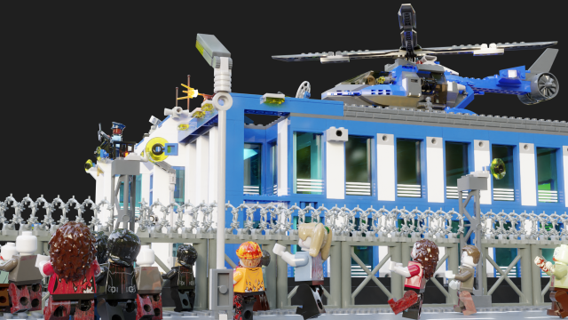 Lego shop zombie bus