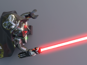 Darth Vader Lego Minifigure Modèle 3D