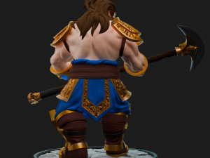 Fantasy Dwarf 3D मॉडल