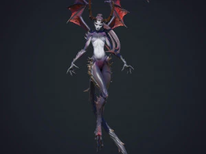 La D&eacute;mone Modèle 3D