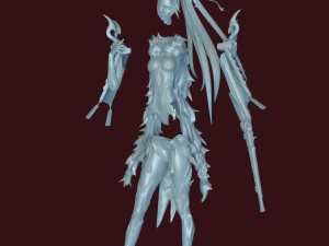 Japanese Lady 3D Model