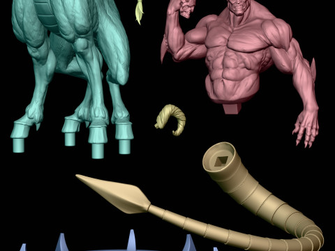 Motaro - Mortal Kombat 3 3D Baskı Modeli