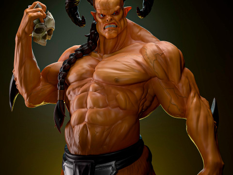Motaro - Mortal Kombat 3 3D Baskı Modeli