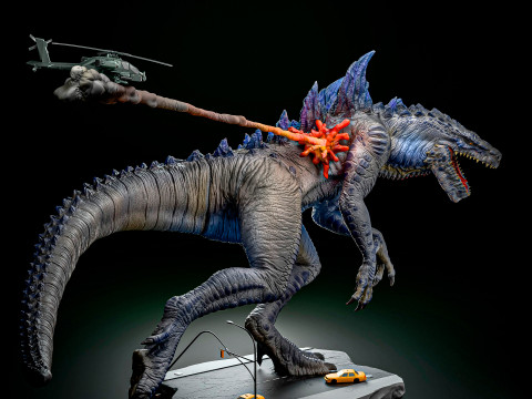 Godzilla 1998 3D Print Model