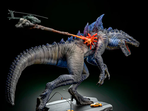 Godzilla 1998 Modelo de Impressão 3D