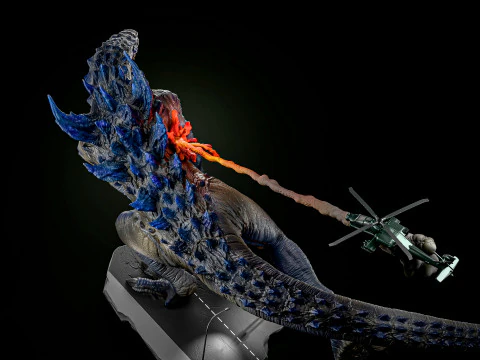 Godzilla 1998 Modelo de Impressão 3D