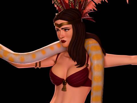 Santanico Pandemonium - Dusk-to-Dawn Modelo de Impressão 3D
