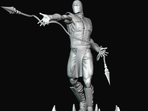 Scorpion - Mortal Kombat 3 3D Print Model