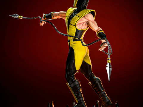 Scorpion - Mortal Kombat 3 3D Print Model