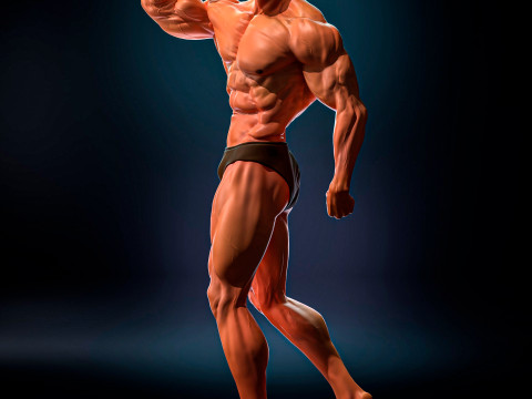 Arnold Schwarzenegger 3D Принт Модель