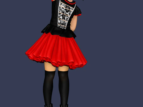 यूई मिज़ुनो - बेबीमेटल 3D प्रिंट मॉडल