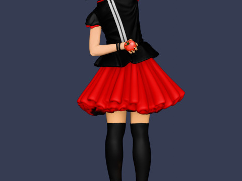 Yui Mizuno - BABYMETAL 3D Druckmodell