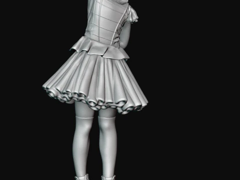 Yui Mizuno - BABYMETAL 3D Print Model