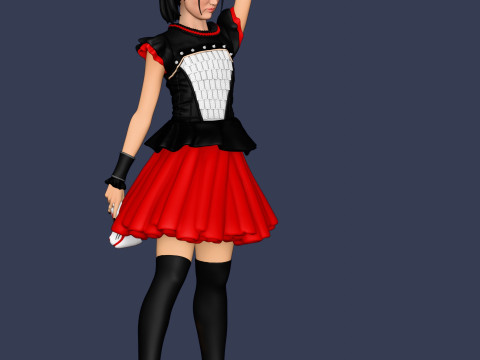 Suzuka Nakamoto - BABYMETAL 3D Print Model