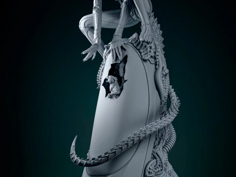 Alien 1979 3D Print Model