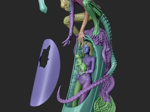 Alien 1979 3D Print Model