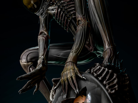 Alien 1979 3Dプリントモデル